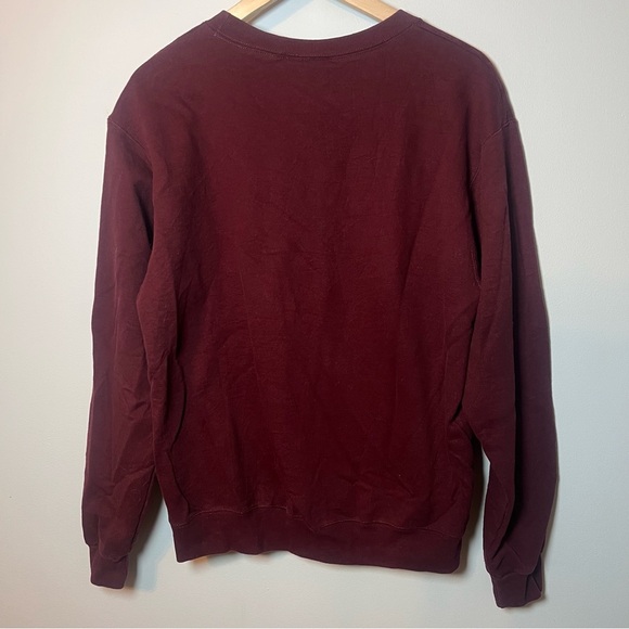 Arizona State University Crewneck Men’s M Maroon Champion Sweatshirt Sun Devils - Picture 4 of 6